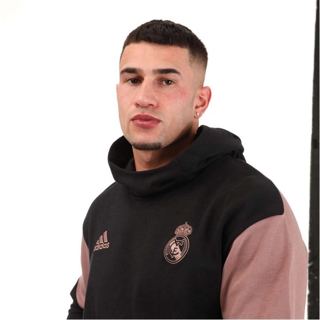 Adidas Originals 2022/23 Hooded Travel Top - Black
